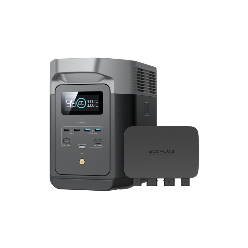 이미지를 갤러리 뷰어에 로드 , 에코플로우 델타2 맥스 (2048Wh)+800W 주행충전기