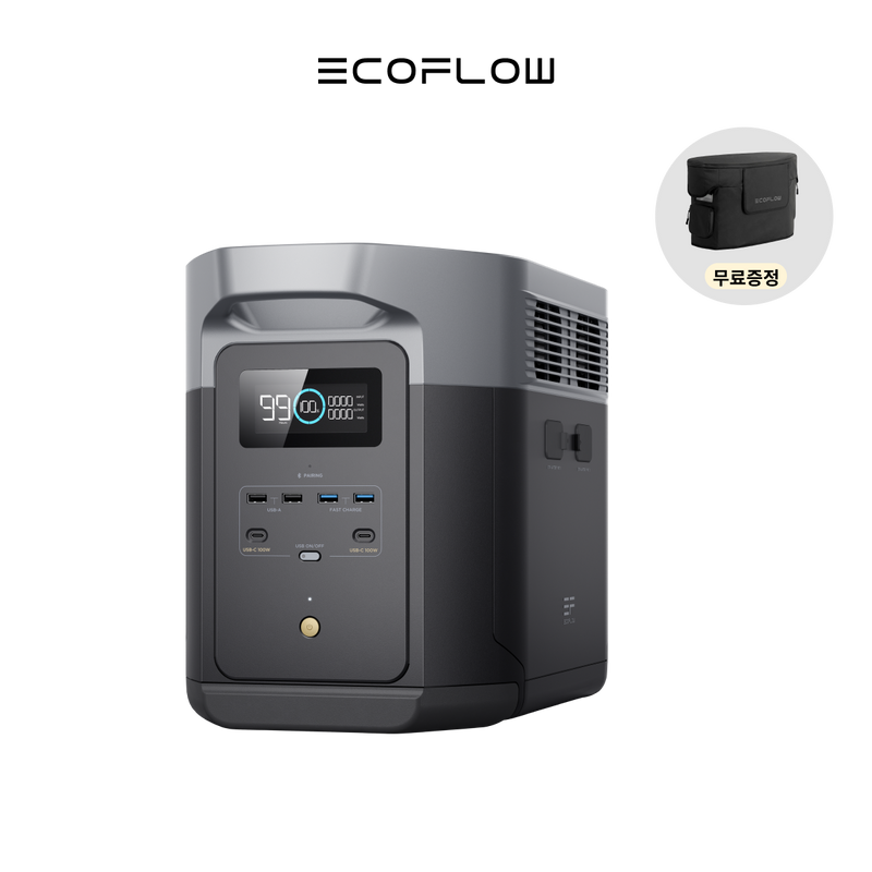 이미지를 갤러리 뷰어에 로드 , 에코플로우 DELTA2 Max 델타2 맥스