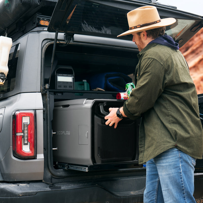 이미지를 갤러리 뷰어에 로드 , 에코플로우 글래시어 클래식 휴대용 냉장고 55L + 추가 배터리