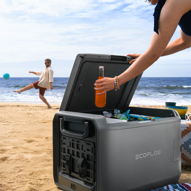 이미지를 갤러리 뷰어에 로드 , 에코플로우 글래시어 클래식 휴대용 냉장고 55L + 추가 배터리