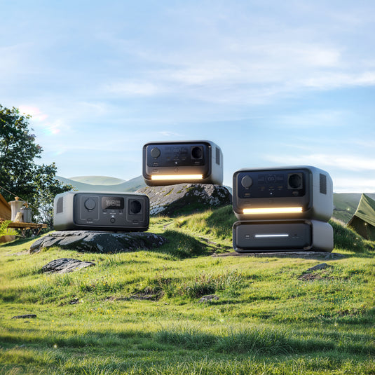 에코플로우 리버3 플러스 + EB300 추가 배터리 (576Wh)