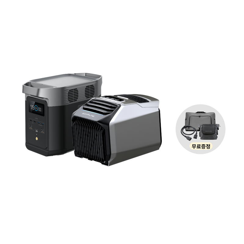 이미지를 갤러리 뷰어에 로드 , 에코플로우 웨이브2 + 델타2 (1024Wh) (XT150 증정)