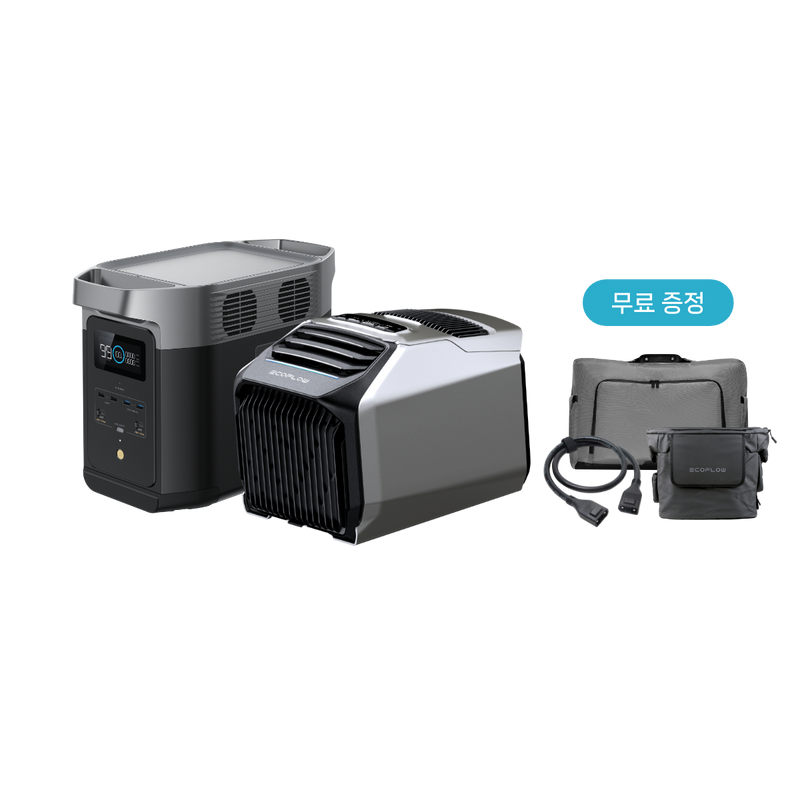이미지를 갤러리 뷰어에 로드 , 에코플로우 웨이브2 + 델타2 (XT150 증정)