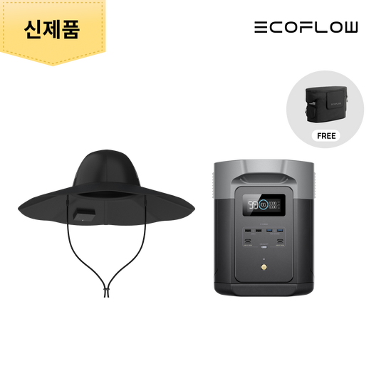에코플로우 델타2 맥스 (2048Wh)+파워햇