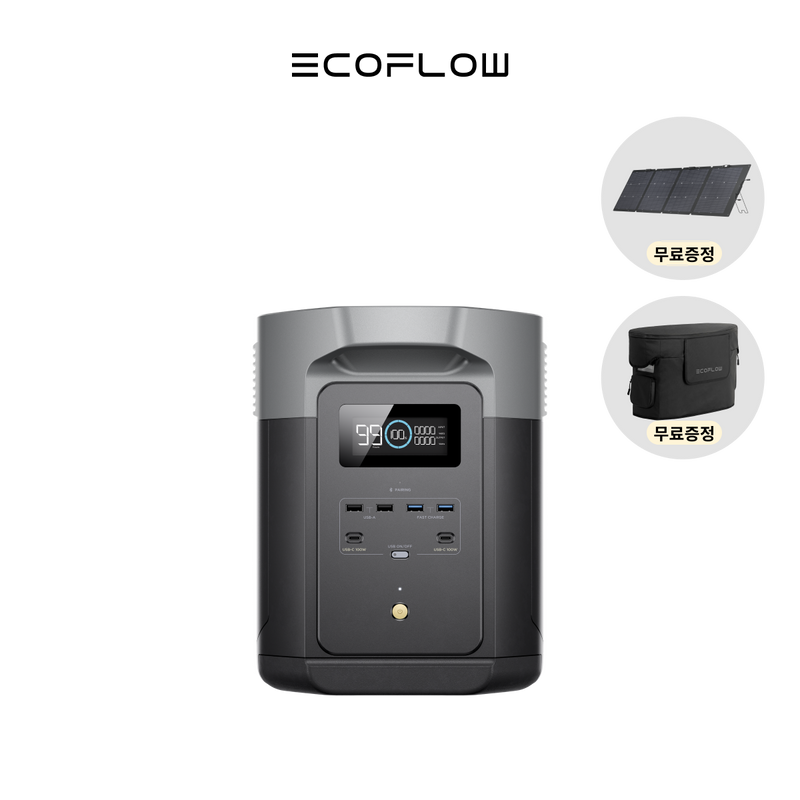 이미지를 갤러리 뷰어에 로드 , DELTA2 Max 델타2 맥스[220W 태양광 패널 증정]
