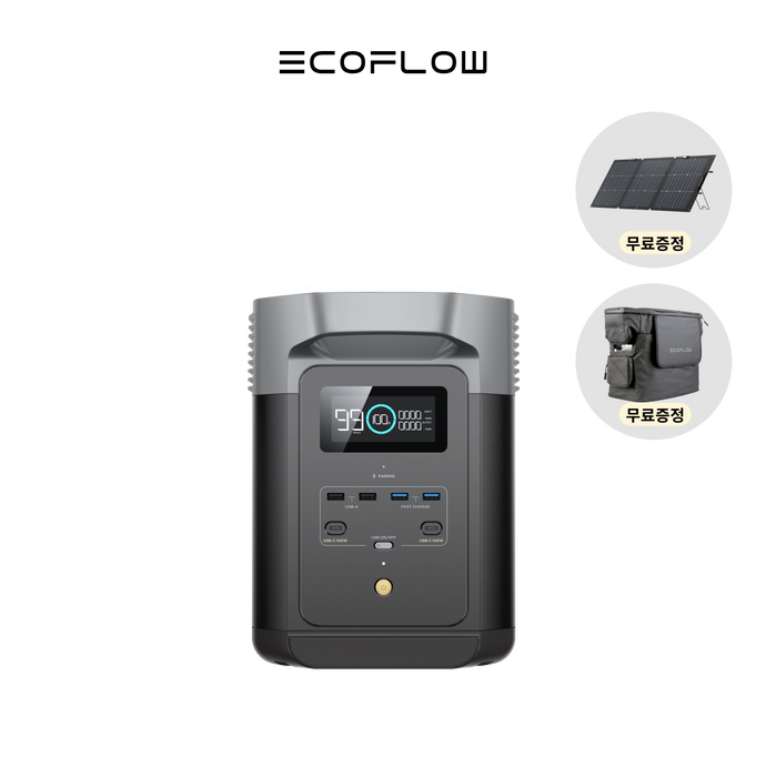 EcoFlow DELTA2 델타2[160W 태양광 패널 무료 증정]