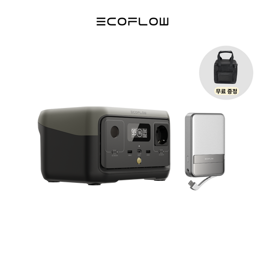 EcoFlow RIVER2 리버2 + Rapid 10000mAh 보조배터리