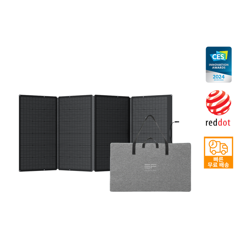 이미지를 갤러리 뷰어에 로드 , 에코플로우 400W 태양광 패널
