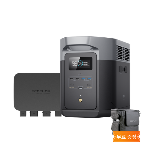 에코플로우 델타2 맥스 (2048Wh)+800W 주행충전기
