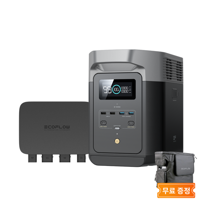 에코플로우 델타2 (1024Wh)+800W 주행충전기