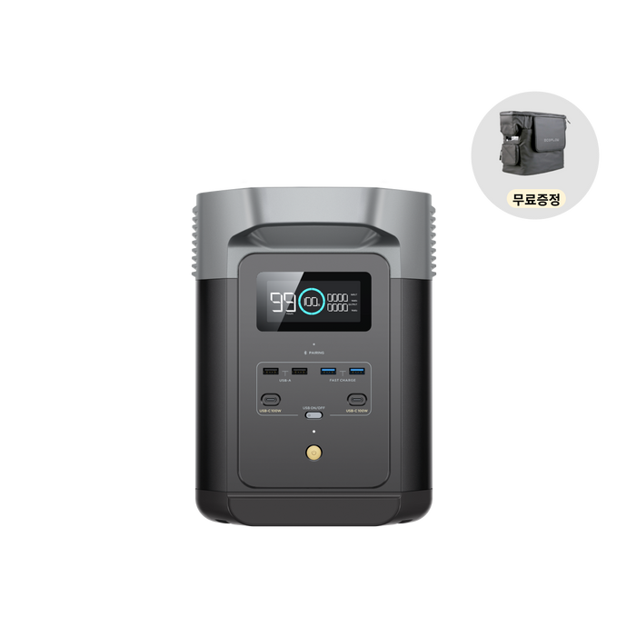 [가방 증정] 에코플로우 DELTA2 Max 델타2 맥스 (2048Wh)
