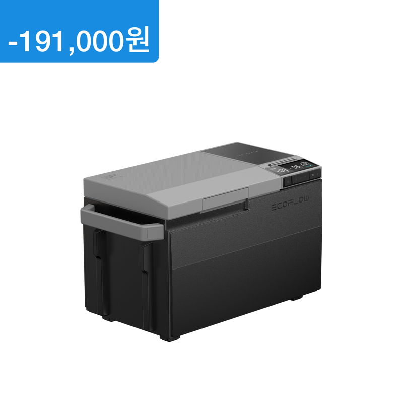 이미지를 갤러리 뷰어에 로드 , 에코플로우 글래시어 냉장고
