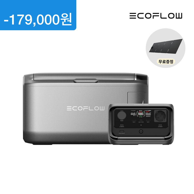 이미지를 갤러리 뷰어에 로드 , 글래시어 클래식 휴대용 냉장고 35L + 리버3 플러스
