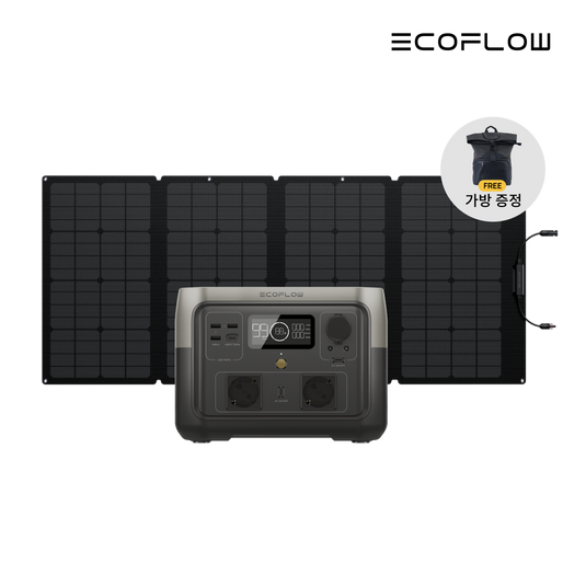 리버2 맥스+160W 태양광 패널