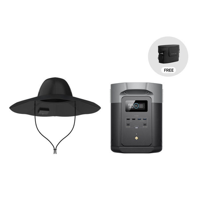 에코플로우 델타2 맥스 (2048Wh)+파워햇