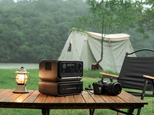 에코플로우 리버3 플러스 + EB300 추가 배터리 (576Wh)