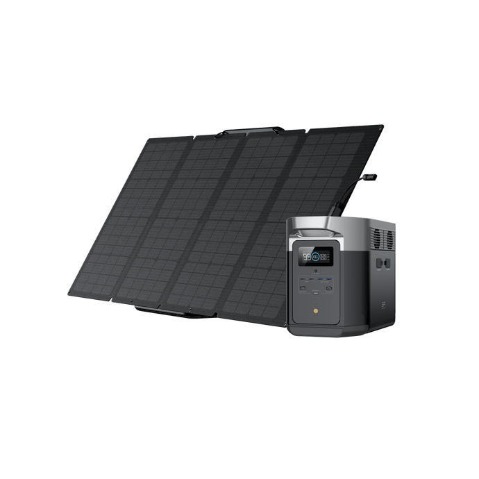 EcoFlow DELTA Max 델타맥스2000 +160W 태양광 패널